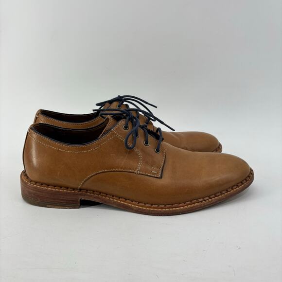 Johnston Murphy J&M 1850 Sz 10.5 Mens Brown Leather Lace Up - Picture 9 of 11